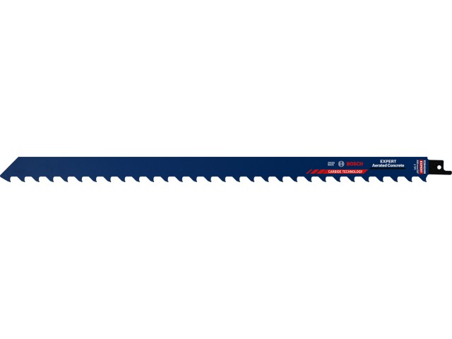 List Bosch za sabljasto žago EXPERT ‘Aerated Concrete’ S 2041 HM, 400mm, 2TPI, za beton, opeko, 2608900413